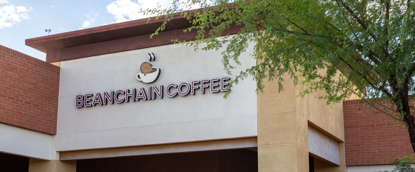 Beanchain Coffee Storefront